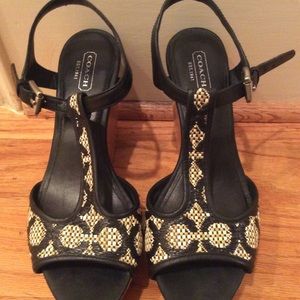Coach Wedge Sandals